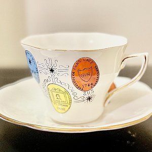 Rare Heritage made for Crownford, Rosina Fine Bone China Teacup & Sauce